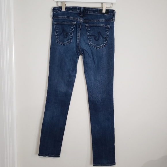 AG Adriano Goldschmied The Stivie Slim Straight Jeans Size 27 Regular - Picture 9 of 16
